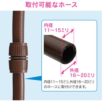延長用ホース接手 水撒きホース - GAONA(ガオナ)