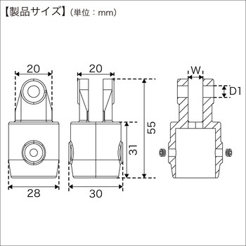 パイプエンドフォーク 22Φ BMO JAPAN(ビーエムオージャパン)