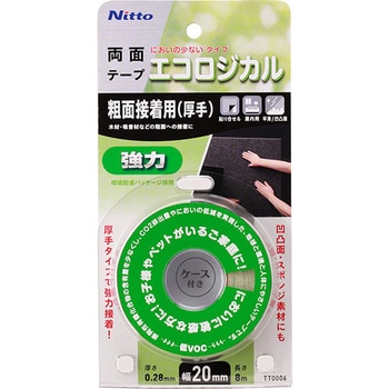 エコロジカル強力両面テープ(粗面用厚手) ニトムズ