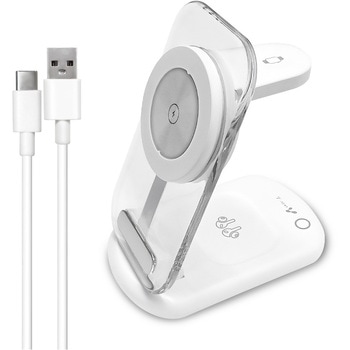 3in1 ワイヤレス充電ステーショ エアージェイ