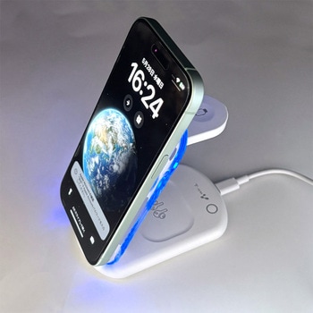 3in1 ワイヤレス充電ステーショ エアージェイ
