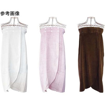 CKL ベロア ボタン式ガウン ピンク CML