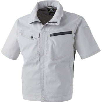 C's CLUB ドビーストレッチ T/Cメッシュ 半袖ブルゾン 2907 CUC(中国産業)