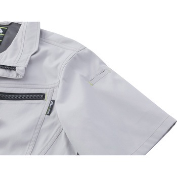 C's CLUB ドビーストレッチ T/Cメッシュ 半袖ブルゾン 2907 CUC(中国産業)
