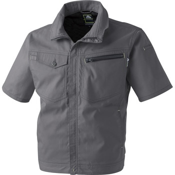 C's CLUB ドビーストレッチ T/Cメッシュ 半袖ブルゾン 2907 CUC(中国産業)
