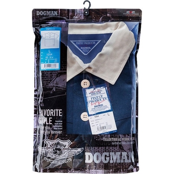 DOGMAN 半袖ラガーシャツ 1254 CUC(中国産業)