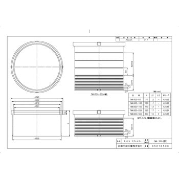 TMA300-200 タメマス アジャスター 1個 前澤化成工業 【通販サイト