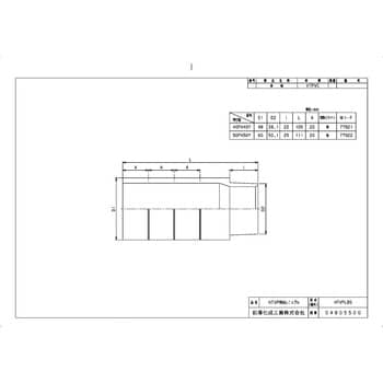 排水特殊継手 HTVP持出ニップルVPLBS 前澤化成工業 HT継手 【通販