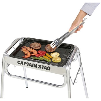 BBQ ウッドグリップ ターナートング CAPTAIN STAG