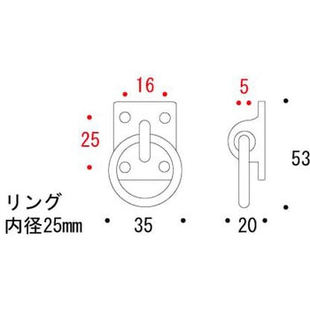 620280 真鍮丸カンプレート 1個 ゴーリキアイランド(GORIKI ISLAND