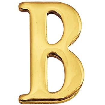 真鍮切り文字(30サイズ)大文字 ブラスレター