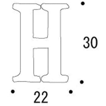 真鍮切り文字(30サイズ)大文字 ブラスレター GORIKI ISLAND(ゴーリキアイランド)