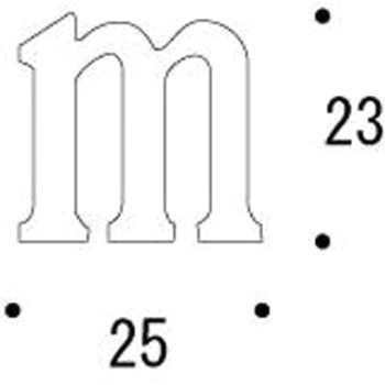 真鍮切り文字(30サイズ)小文字 ブラスレター GORIKI ISLAND(ゴーリキアイランド)