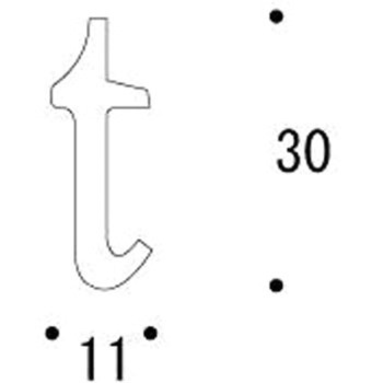真鍮切り文字(30サイズ)小文字 ブラスレター GORIKI ISLAND(ゴーリキアイランド)