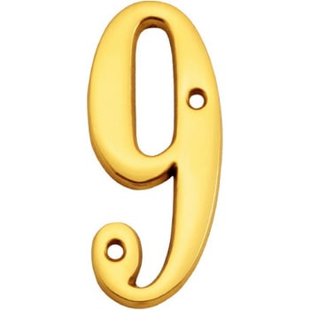 820339 真鍮切り文字(76サイズ)数字 ブラスナンバー GORIKI ISLAND(ゴーリキアイランド) 54304076