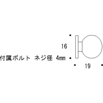 真鍮ツマミ(115シリーズ)16サイズ GORIKI ISLAND(ゴーリキアイランド)