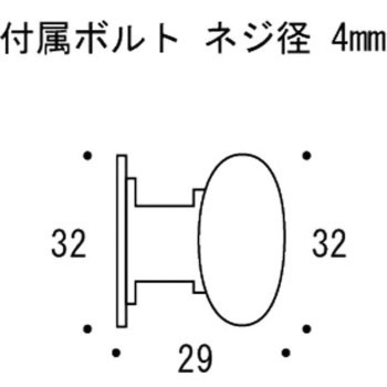 真鍮ツマミ(31シリーズ)サイズ32 GORIKI ISLAND(ゴーリキアイランド)