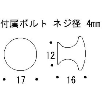 真鍮ツマミ(R15シリーズ)15サイズ GORIKI ISLAND(ゴーリキアイランド)