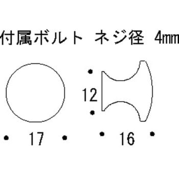 真鍮ツマミ(R15シリーズ)15サイズ GORIKI ISLAND(ゴーリキアイランド)
