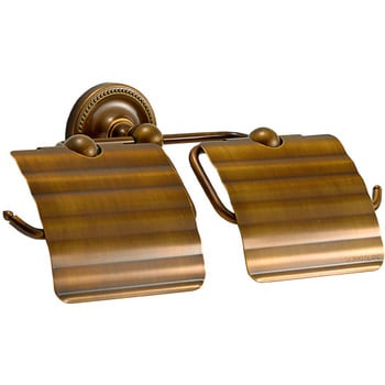 真鍮ペーパーホルダー(Polish Brassシリーズ)横2連 ゴーリキアイランド ...