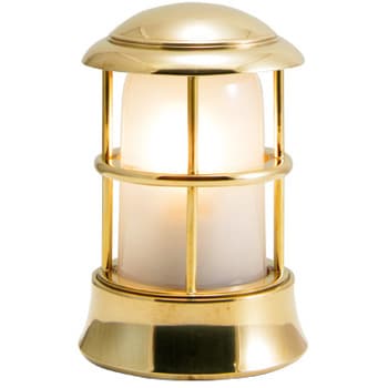 真鍮マリンランプ(くもりガラス&LEDランプ)BH1010MINI FR LE ゴーリキ