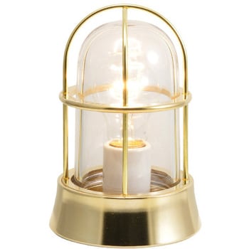 真鍮マリンランプ(クリアガラス&普通球)BH1000 CL ゴーリキアイランド