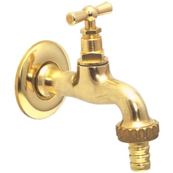 真鍮製水栓 外用 金色 トリエステ ゴーリキアイランド(GORIKI ISLAND