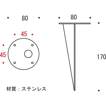 ステンレス スパイクオプション BH1000シリーズ用 GORIKI ISLAND(ゴーリキアイランド)