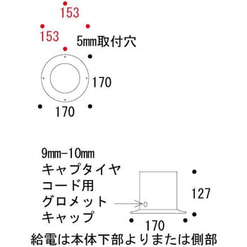 700704 真鍮ポールオプション BH1000シリーズ用 1台 ゴーリキ