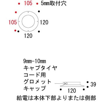 真鍮ポールオプション BH1000シリーズ用 GORIKI ISLAND(ゴーリキアイランド)