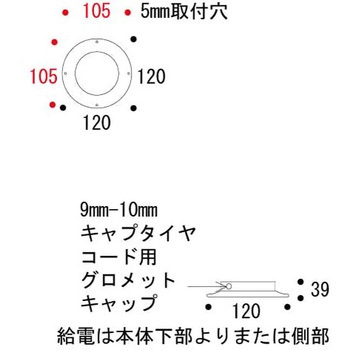 真鍮ポールオプション BH1000シリーズ用 GORIKI ISLAND(ゴーリキアイランド)