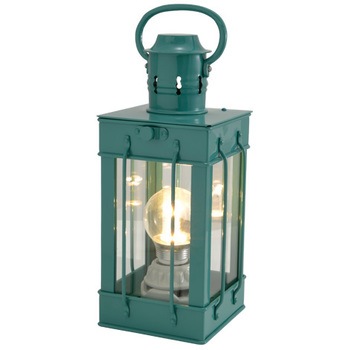 700030 防滴型真鍮マリンランプ風電気スタンド  スクエアライト SP(クリアガラス&LEDランプ風) GORIKI ISLAND(ゴーリキアイランド) 54322854