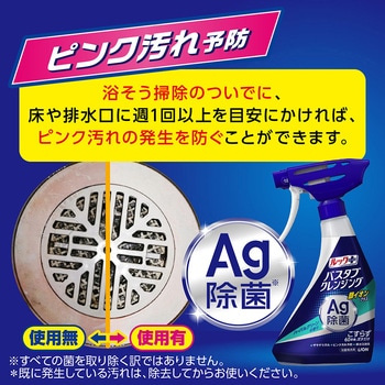 ルックプラス バスタブクレンジング 銀イオンプラス 香りが残らないタイプ LION(ライオン)