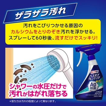 ルックプラス バスタブクレンジング 銀イオンプラス 香りが残らないタイプ LION(ライオン)