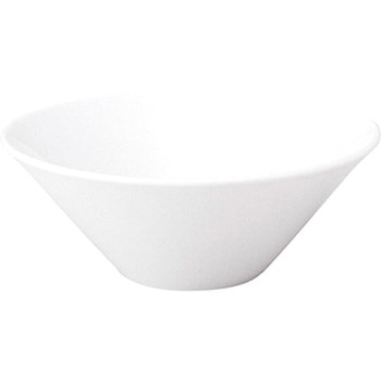 麗白(リーバイ)白磁 トロンバ麺ボウル 麗白