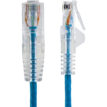 カテゴリ6 LANケーブル 1m Cat6極細ギガビットイーサネットケーブル ツメ折れ防止RJ45コネクタ 28AWG - StarTech.com
