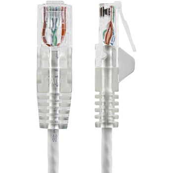 カテゴリ6 LANケーブル 2.5m Cat6極細ギガビットイーサネットケーブル ツメ折れ防止RJ45コネクタ 28AWG StarTech.com