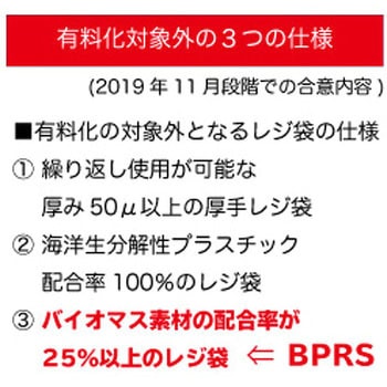 バイオマスプラスチック配合レジ袋 厚手 乳白 ブロック有 サンキョウプラテック
