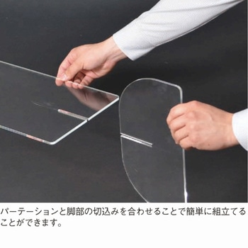 クリアパーテーション 河淳