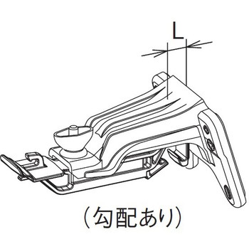 ジェイスケア PJ70 吊具 正面打・10～45mm出 Panasonic(パナソニック)