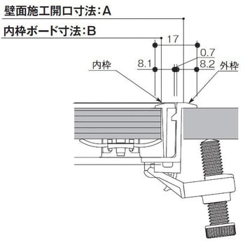 WH-200 SPG 壁用点検口 1台 SPG(サヌキ) 【通販サイトMonotaRO】