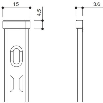 SPG リーフ棚柱用エンドキャップ SPG(サヌキ)