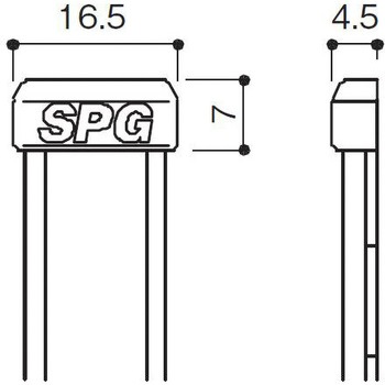 フラッシュエンドキャップ SPG(サヌキ)