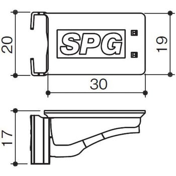 MWフラッシュ棚受(重量用) SPG(サヌキ)