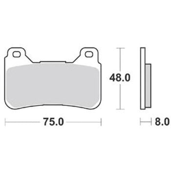 SBSブレーキパッド KITACO