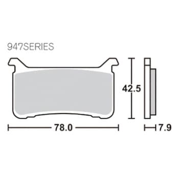 SBSブレーキパッド KITACO