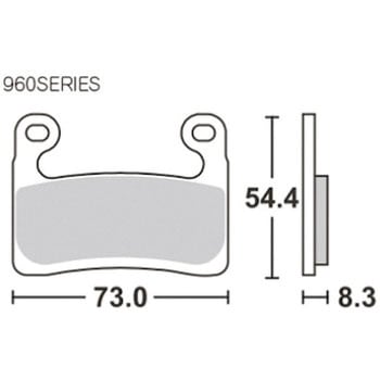 SBSブレーキパッド KITACO
