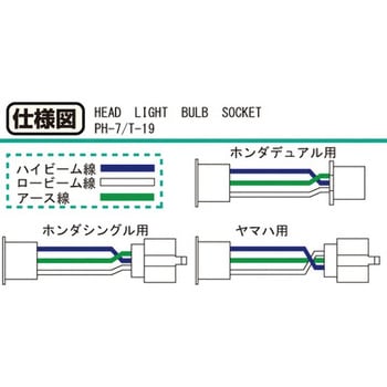 ヘッドライトソケット(1) KITACO