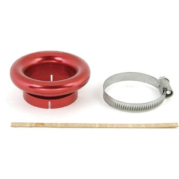 カールエアーファンネル(レッド)取付径46mm TAKEGAWA(武川)