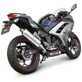 パワーサイレントオーバルマフラー TAKEGAWA(武川)